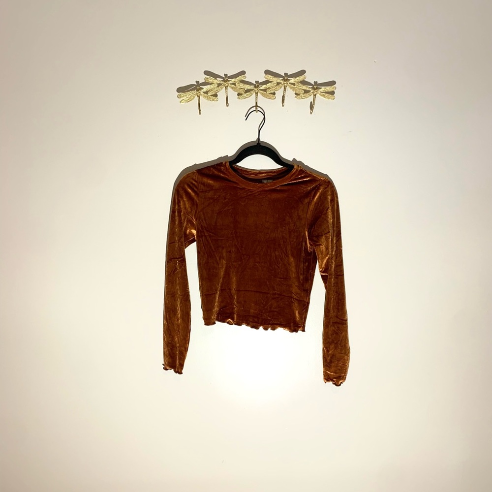 ASOS Velvet Top